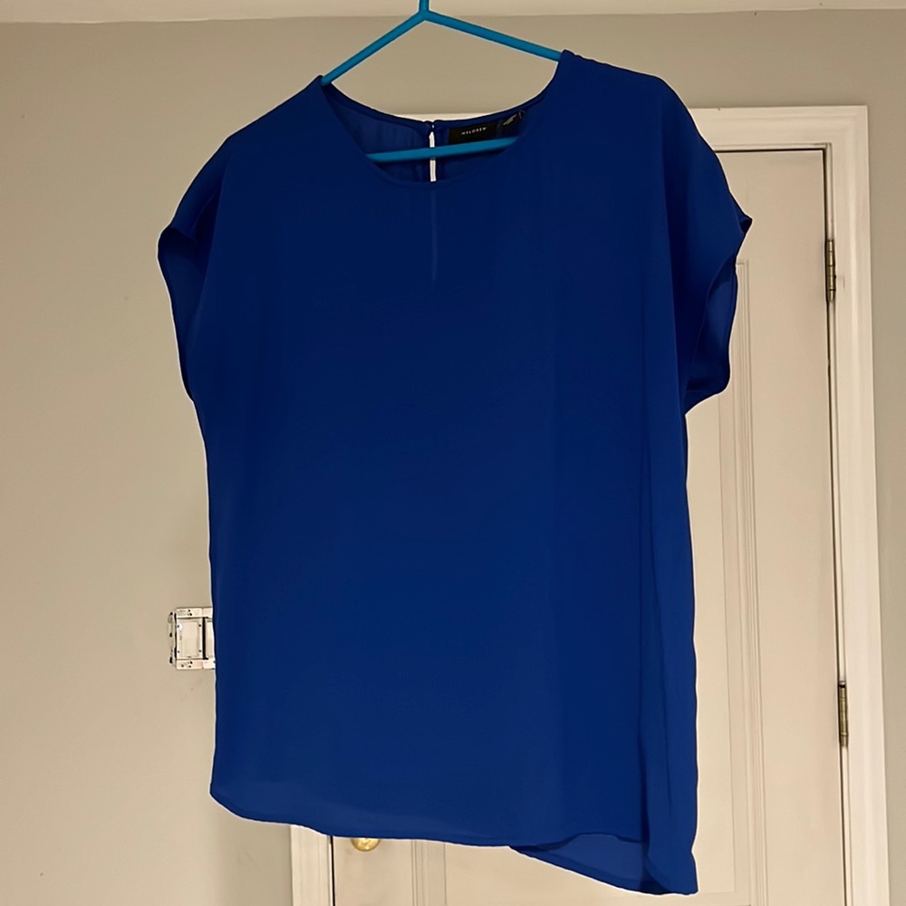 Halogen Blue Blouse size medium